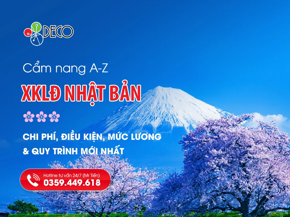 Xuất Khẩu Lao Động Nhật Bản 2026 – Cẩm Nang A→Z: Chi Phí, Điều Kiện, Mức Lương Và Quy Trình Mới Nhất