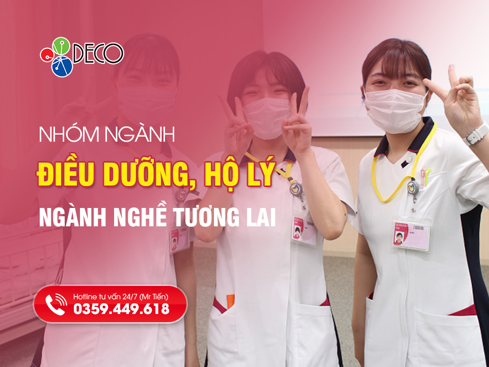 Nhóm ngành Điều dưỡng, Hộ lý - Ngành nghề tương lai