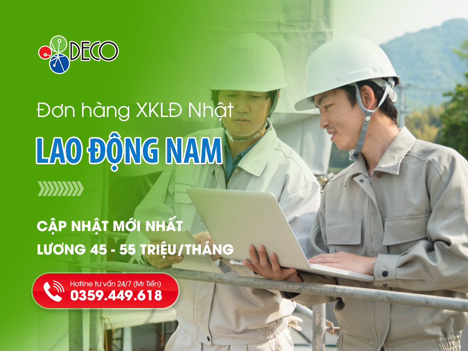 Đơn đi Nhật cho nam