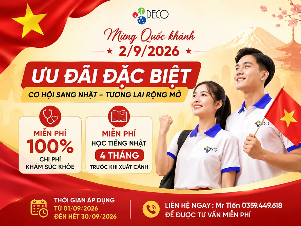 🎉Ưu đãi đặc biệt chào mừng Quốc khánh 2/9/2026