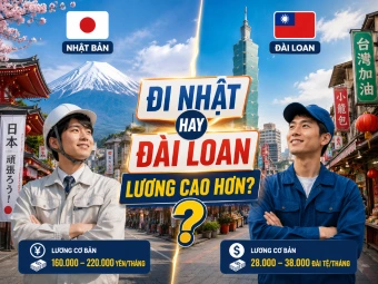 Đi Nhật Hay Đài Loan Lương Cao Hơn: Phân Tích Chi Tiết Từ Chuyên Gia Giúp Bạn Lựa Chọn Thị Trường Thu Nhập Cao