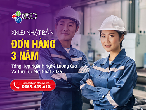 Đơn Đi Nhật 3 Năm: Tổng Hợp Ngành Nghề Lương Cao Và Thủ Tục Mới Nhất 2026