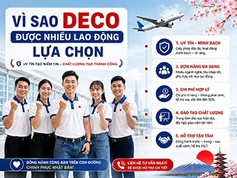 Vì Sao DECO Được Nhiều Lao Động Lựa Chọn: Hành Trình Khẳng Định Uy Tín Và Chất Lượng Vượt Trội