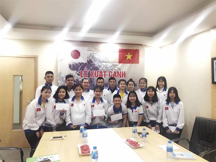 Lễ xuất cảnh và trao học bổng tháng 3/2019
