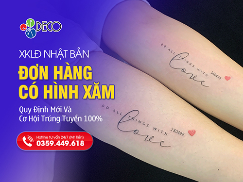 Xuất Khẩu Lao Động Nhật Có Hình Xăm: Quy Định Mới Và Cơ Hội Trúng Tuyển 100%